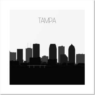 Tampa Skyline Posters and Art